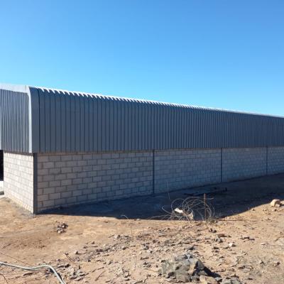 Prism Construction Warehouse Side View