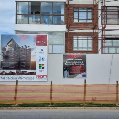 Prism Construction Project Signage Summerstrand